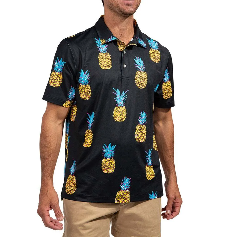 The Midnight Citrus Performance Polo
